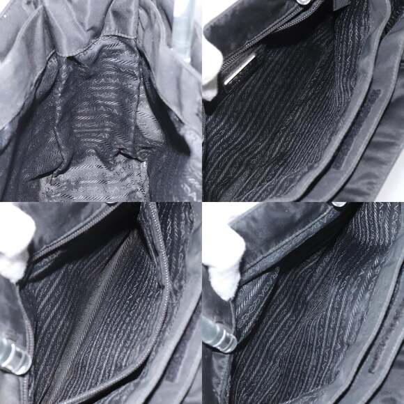 PRADA Hand Bag Nylon Black - Picture 12 of 13